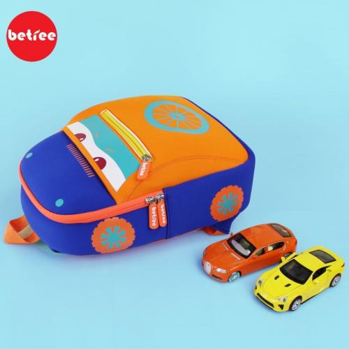 Blue Car Kids Backpack