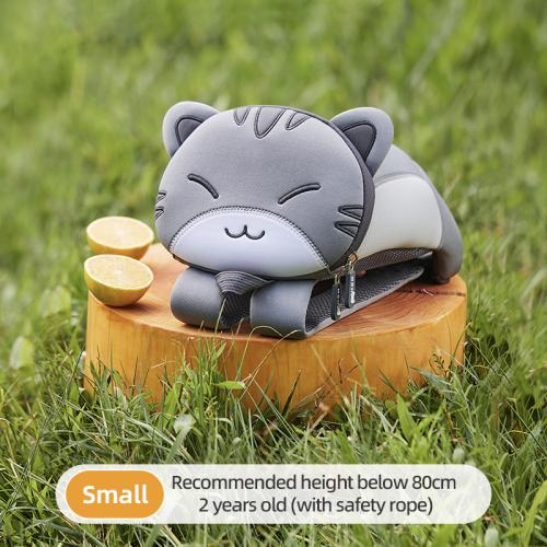 Papa Series Grey Cat Anti-Lost Backpack