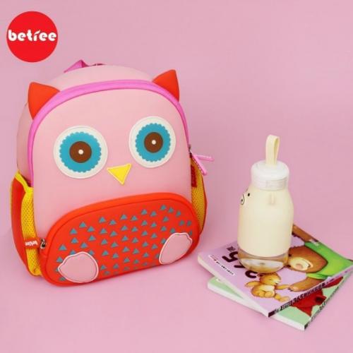 Pink Owl Kids Backpack